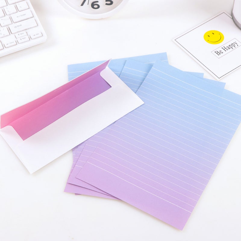 IMagicoo 48 Cute Colorful Writing Stationery Paper Letter Set with 24 Envelope & Label Seal Sticker - Image 5